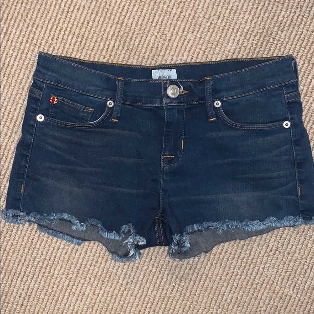 HUDSON cut off denim shorts